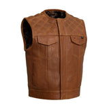 Timber Men's motorcycle leather vest (limited edition) - First Manufacturing Company - Flyclothing LLC