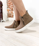 Tina Sneakers in Taupe - Naughty Monkey - Flyclothing LLC