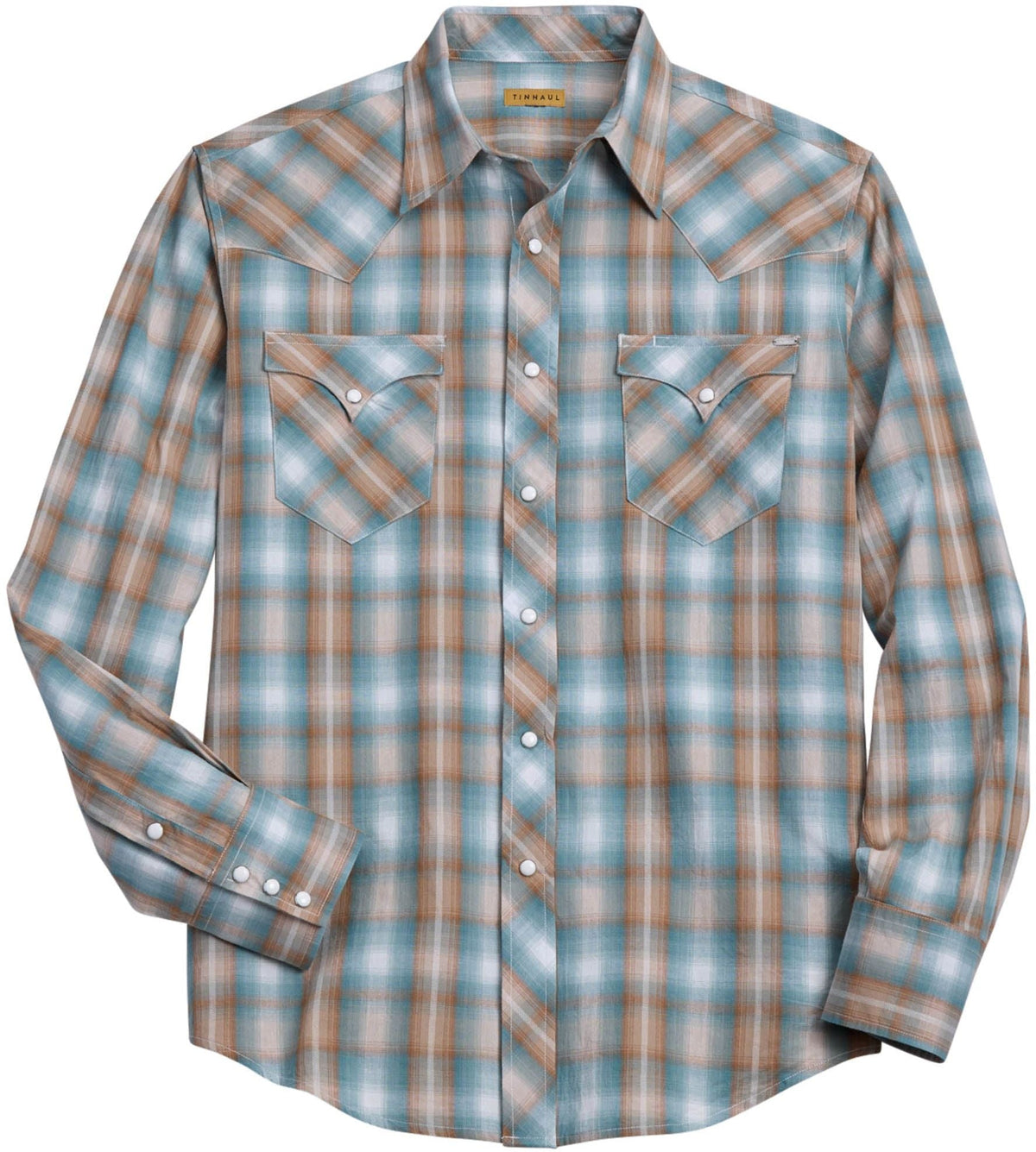 Tin Haul Mens Broken Chevron Long Sleeve Shirt - Tin Haul - Flyclothing LLC