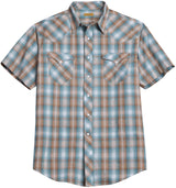 Tin Haul Mens Broken Chevron Short Sleeve Snap Shirt - Tin Haul - Flyclothing LLC