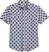 Tin Haul Mens Aztecs Short Sleeve Snap Shirt - Tin Haul - Flyclothing LLC