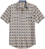 Tin Haul Mens Serape Print Short Sleeve Snap Shirt - Tin Haul - Flyclothing LLC