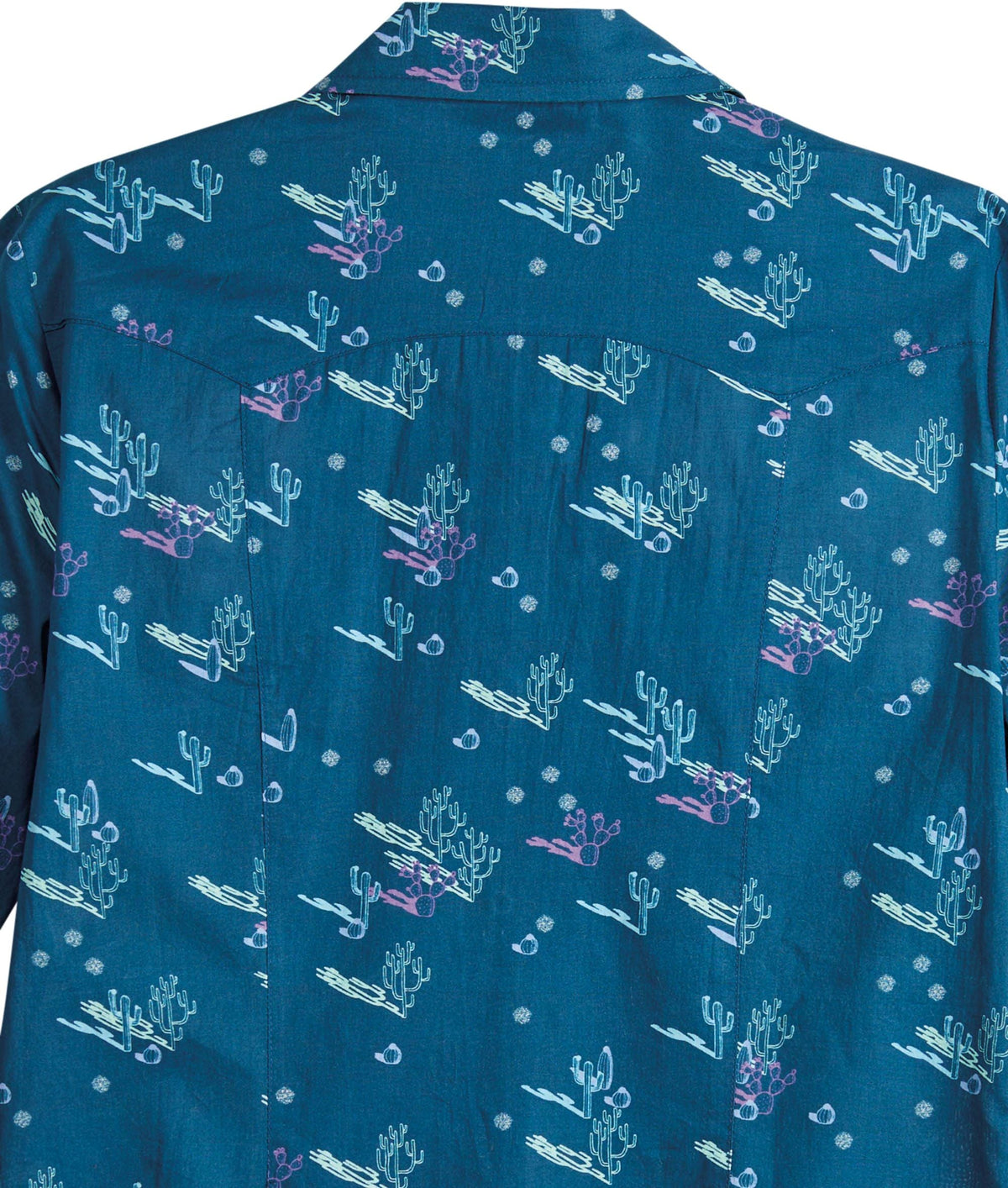 Tin Haul Womens Cactus Shadows Long Sleeve Snap Western Shirt - Tin Haul - Flyclothing LLC