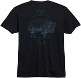 Tin Haul Unisex Bison Screen Print Short Sleeve Shirt - Tin Haul - Flyclothing LLC