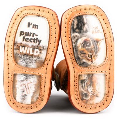Tin Haul Girls Wild Tiger Boots - Tin Haul - Flyclothing LLC