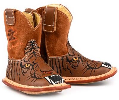 Tin Haul Girls Wild Tiger Boots - Tin Haul - Flyclothing LLC