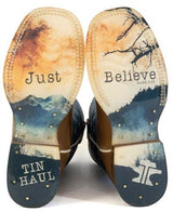 Tin Haul Boys Criss Cross Cross Boots