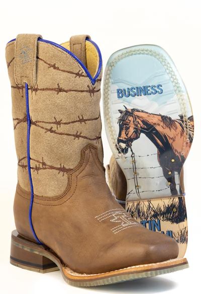 Tin Haul Boys Razor Sharp Boots - Tin Haul - Flyclothing LLC