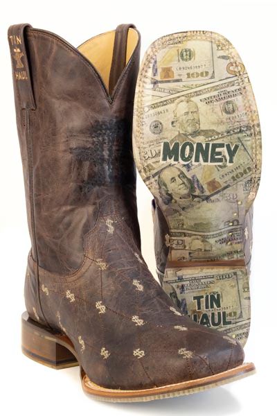 Tin Haul Mens Banking Bucks Boots