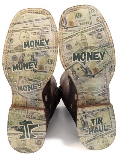 Tin Haul Mens Banking Bucks Boots