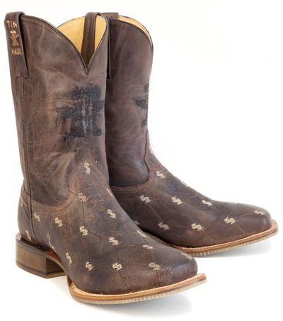 Tin Haul Mens Banking Bucks Boots