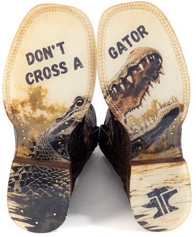 Tin Haul Mens Al O'gator Boots - Tin Haul - Flyclothing LLC