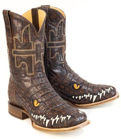Tin Haul Mens Al O'gator Boots - Tin Haul - Flyclothing LLC