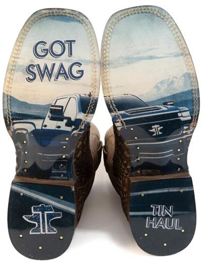 Tin Haul Mens Torque Twister Boots - Tin Haul - Flyclothing LLC