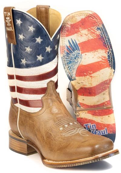 Tin Haul Mens Usa 1776 To 2026 Boots