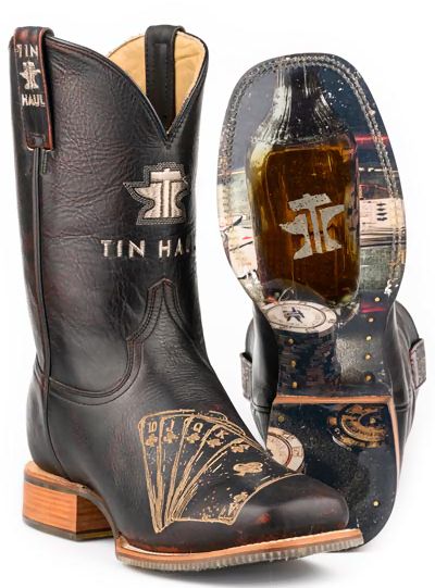 Tin Haul Mens Royal Flush Boots - Tin Haul - Flyclothing LLC