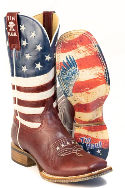 Tin Haul Womens Usa 1776 To 2026 Boots