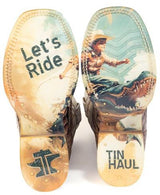 Tin Haul Boys Al O' Gator Boots - Tin Haul - Flyclothing LLC