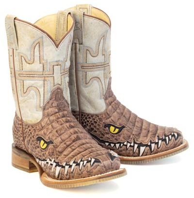 Tin Haul Boys Al O' Gator Boots - Tin Haul - Flyclothing LLC