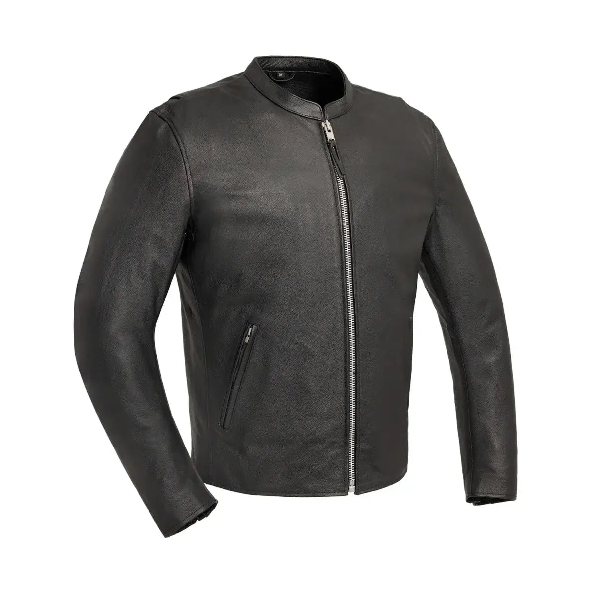 Titan Men's Motorcycle Leather Jacket - First Manufacturing Company - Flyclothing LLC