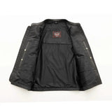 Titan Men's Motorcycle Leather Jacket - First Manufacturing Company - Flyclothing LLC