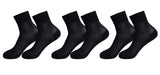 TITTIMITTI® Men’s 100% Mercerized Cotton Filo di Scozia Ankle Dress Socks — 3-Pack, Made in Italy - tittimitti - Flyclothing LLC