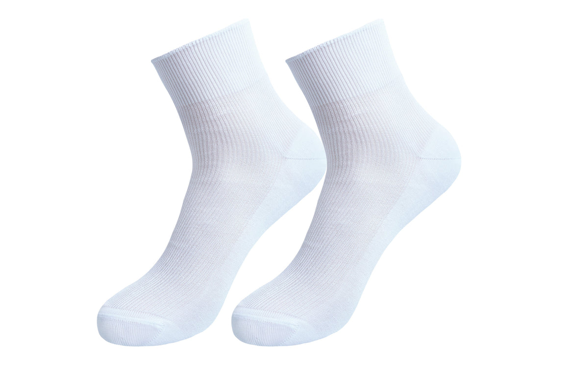 TITTIMITTI® Men’s 100% Mercerized Cotton Filo di Scozia Ankle Dress Socks - 1 Pair, Made in Italy - tittimitti - Flyclothing LLC