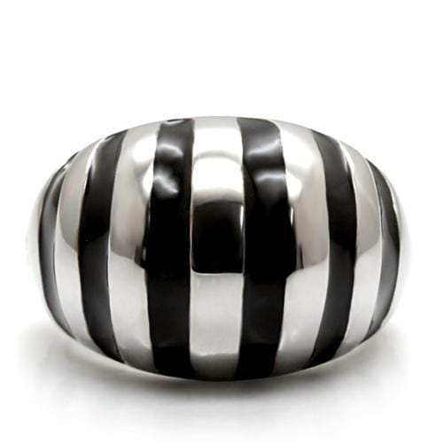 TK038 - High polished (no plating) Stainless Steel Ring with No Stone - Alamode - Flyclothing LLC