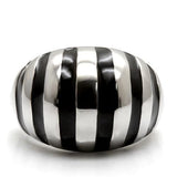 TK038 - High polished (no plating) Stainless Steel Ring with No Stone - Alamode