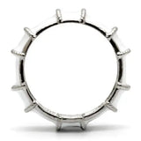 TK039 - High polished (no plating) Stainless Steel Ring with No Stone - Alamode - Flyclothing LLC
