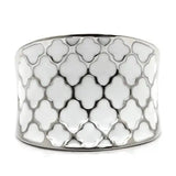 TK041 - High polished (no plating) Stainless Steel Ring with No Stone - Alamode - Flyclothing LLC
