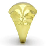 TK1026 - IP Gold(Ion Plating) Stainless Steel Ring with No Stone - Alamode - Flyclothing LLC