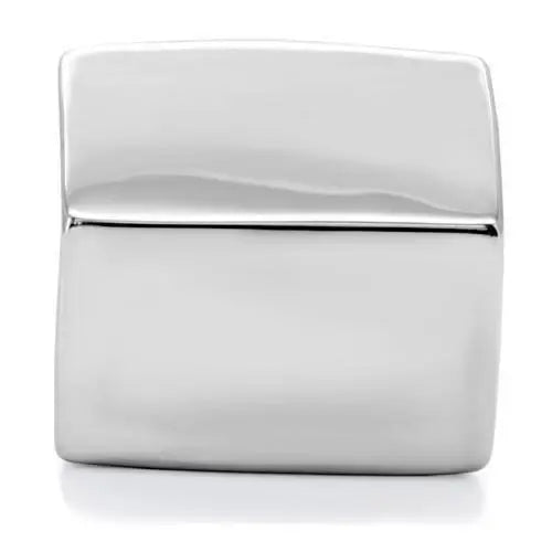TK134 - High polished (no plating) Stainless Steel Ring with No Stone - Alamode - Flyclothing LLC