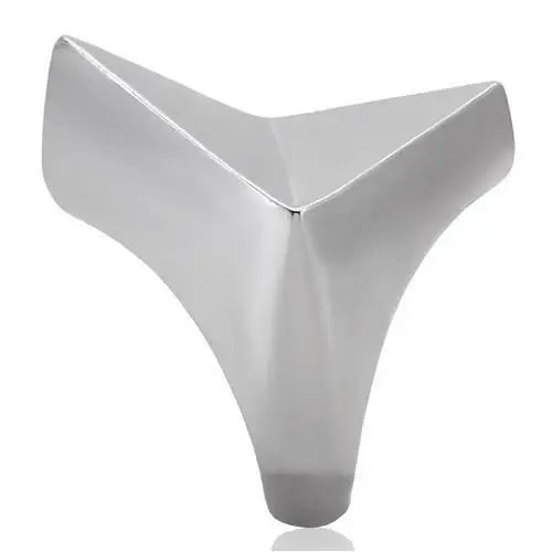 TK136 - High polished (no plating) Stainless Steel Ring with No Stone - Alamode - Flyclothing LLC