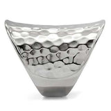 TK140 - High polished (no plating) Stainless Steel Ring with No Stone - Alamode - Flyclothing LLC