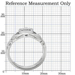 TK160 - High polished (no plating) Stainless Steel Ring with No Stone