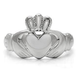 TK160 - High polished (no plating) Stainless Steel Ring with No Stone - Alamode