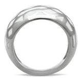 TK216 - High polished (no plating) Stainless Steel Ring with No Stone - Alamode - Flyclothing LLC