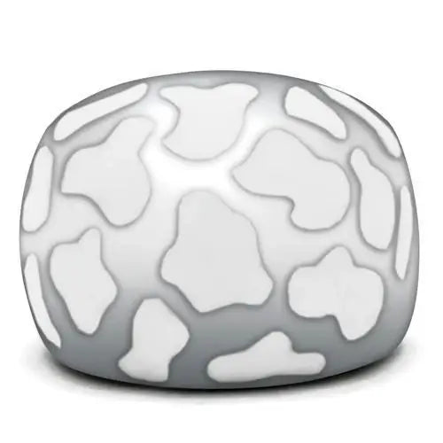TK217 - High polished (no plating) Stainless Steel Ring with No Stone - Alamode - Flyclothing LLC