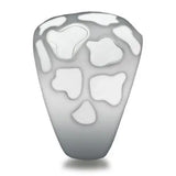 TK217 - High polished (no plating) Stainless Steel Ring with No Stone - Alamode - Flyclothing LLC