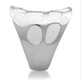 TK224 - High polished (no plating) Stainless Steel Ring with No Stone - Alamode - Flyclothing LLC