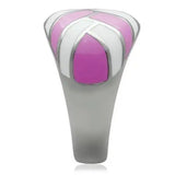 TK226 - High polished (no plating) Stainless Steel Ring with No Stone - Alamode - Flyclothing LLC