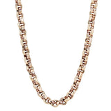 TK2425R - IP Rose Gold(Ion Plating) Stainless Steel Chain with No Stone - Alamode - Flyclothing LLC