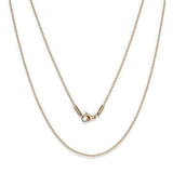 TK2431R - IP Rose Gold(Ion Plating) Stainless Steel Chain with No Stone - Alamode - Flyclothing LLC
