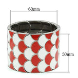 TK296 - High polished (no plating) Stainless Steel Bracelet with No Stone - Alamode - Flyclothing LLC
