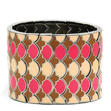 TK297 - High polished (no plating) Stainless Steel Bracelet with No Stone - Alamode