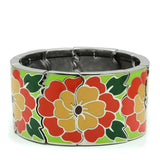 TK301 - High polished (no plating) Stainless Steel Bracelet with No Stone - Alamode - Flyclothing LLC