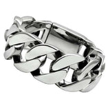 TK338 - High polished (no plating) Stainless Steel Bracelet with No Stone - Alamode - Flyclothing LLC