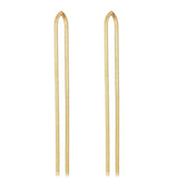 TK3532 - IP Rose Gold(Ion Plating) Stainless Steel Earrings with No Stone - Alamode - Flyclothing LLC