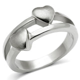 TK398 - High polished (no plating) Stainless Steel Ring with No Stone - Alamode